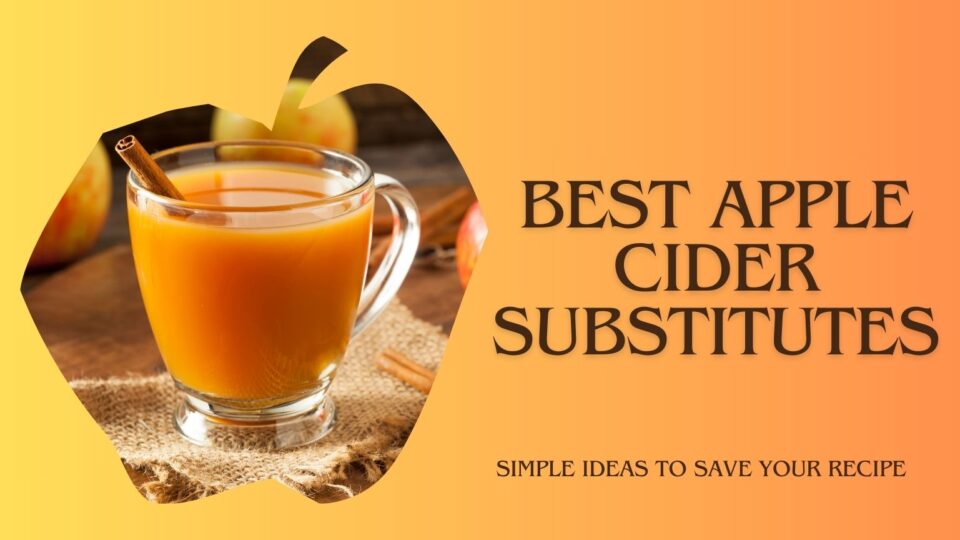 Apple Cider Substitutes