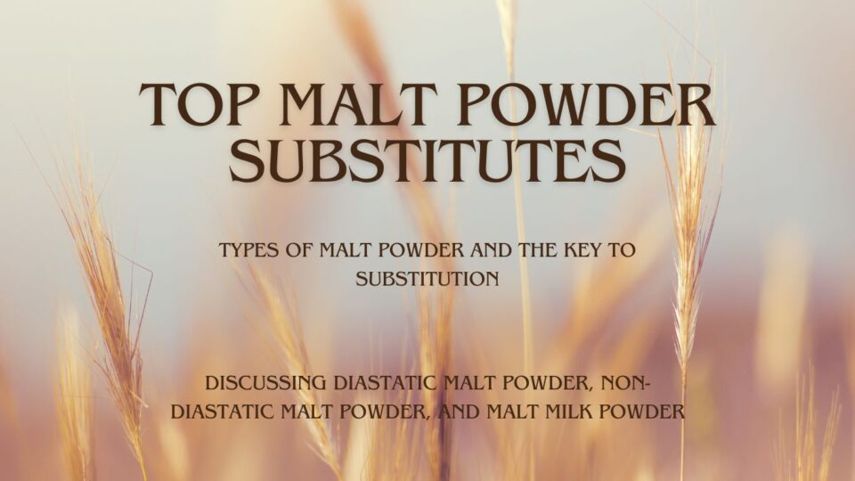 Malt powder substitutes - featured image