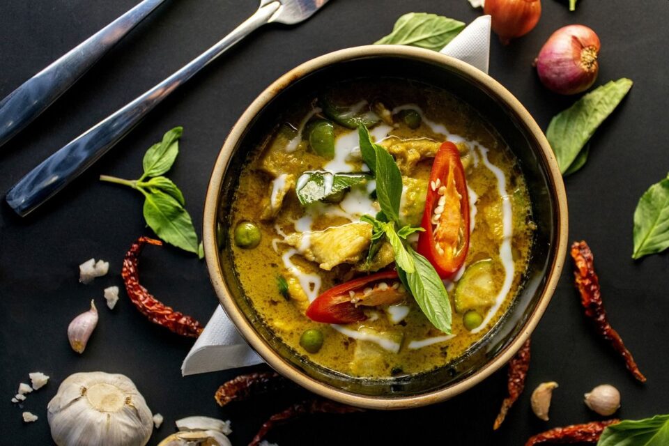 thai green curry used in a recipe