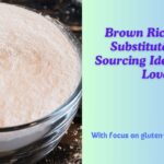 brown rice flour substitute - top image