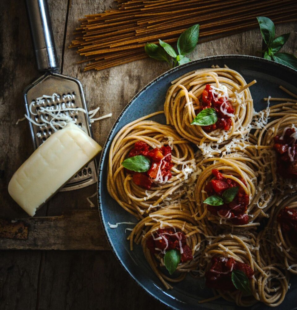 spaghetti dish