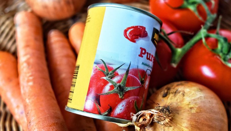 canned tomato