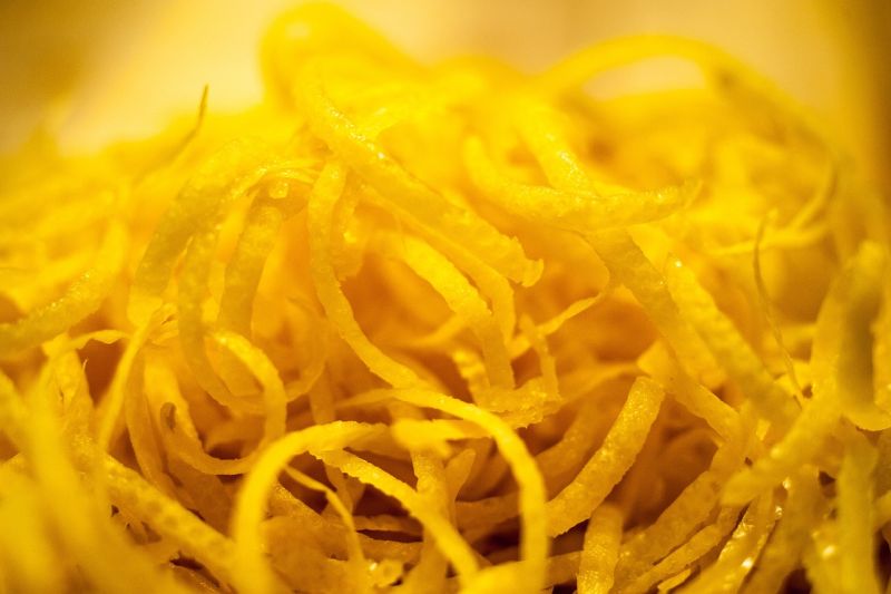 lemon zest