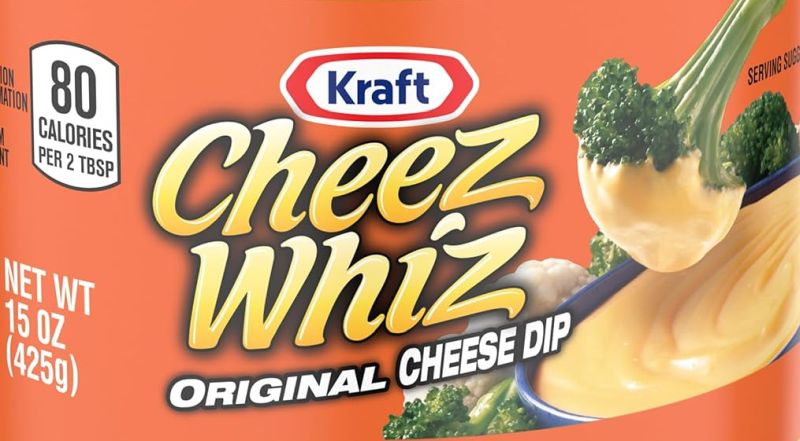 cheez whiz - american cheese as velveeta substitute